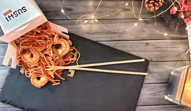 WOK Удон з креветками