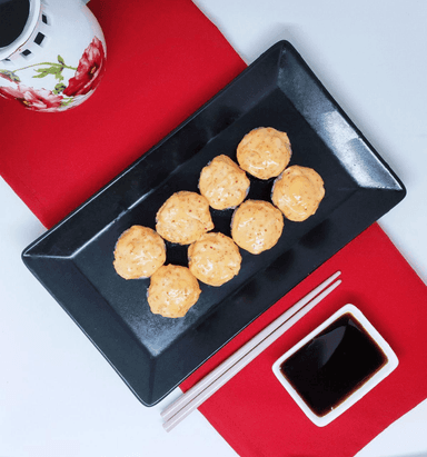 Запечений рол з лососем