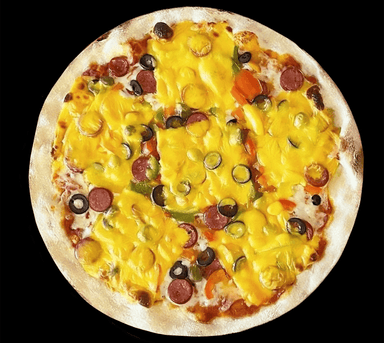 Піца "Ковбаски та чеддер" 30см
