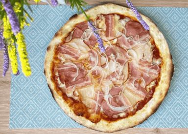 Піца "Мясний мікс" 40см