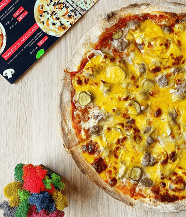 Піца "Чізбургер" 40см