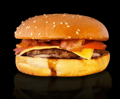 Чізбургер з беконом
